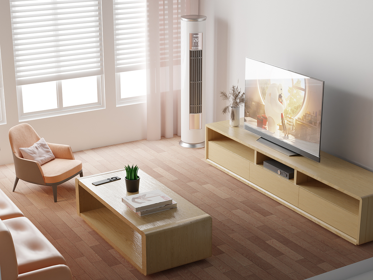 blender客厅小空间渲染