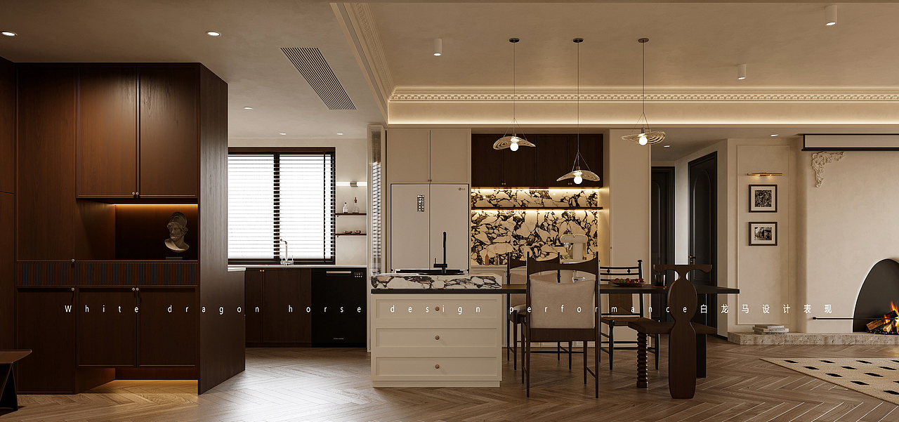 复古风——白龙马效果