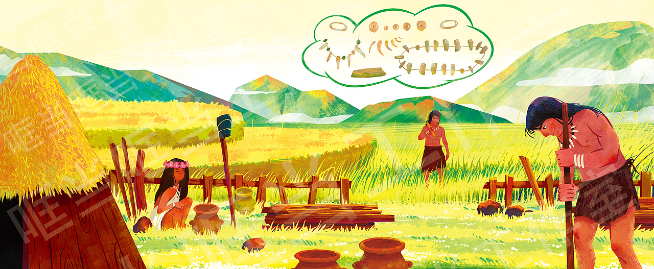 少儿科普百科全书插画（一）