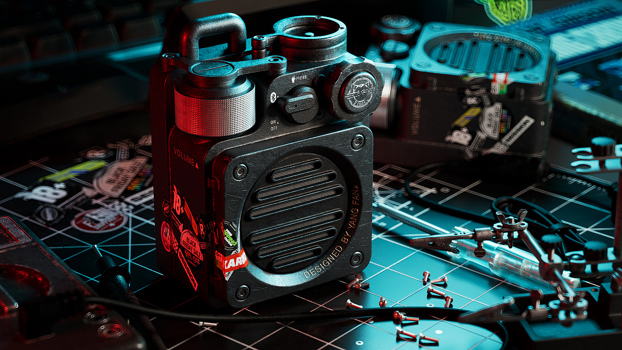 杨帆C4D动态课程练习