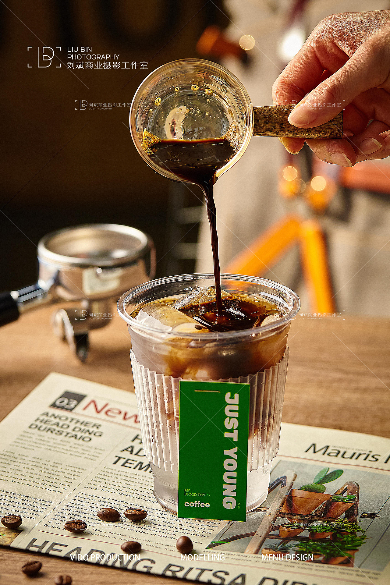 咖啡饮品拍摄——酒氧coffee