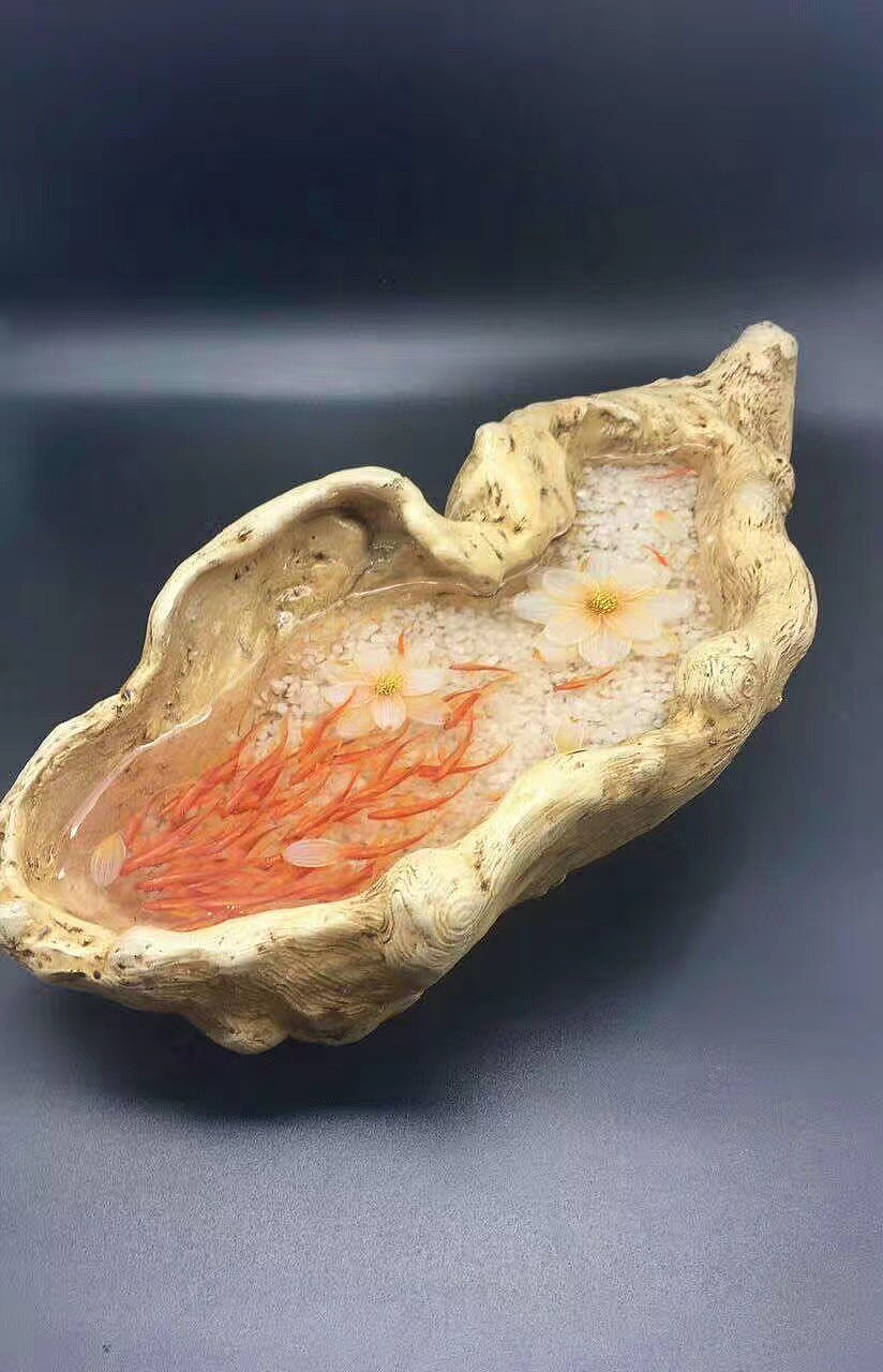 树脂画作品【嬉戏】