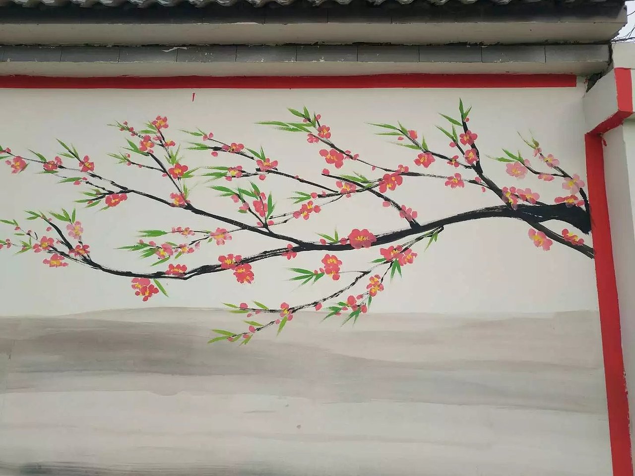 蜀绘壁画作品-乡村文化墙（图ZMTE3NTA2Mjc2） - 建筑设计 - 站酷设计师蜀绘壁画原创素材 - 站酷ZCOOL