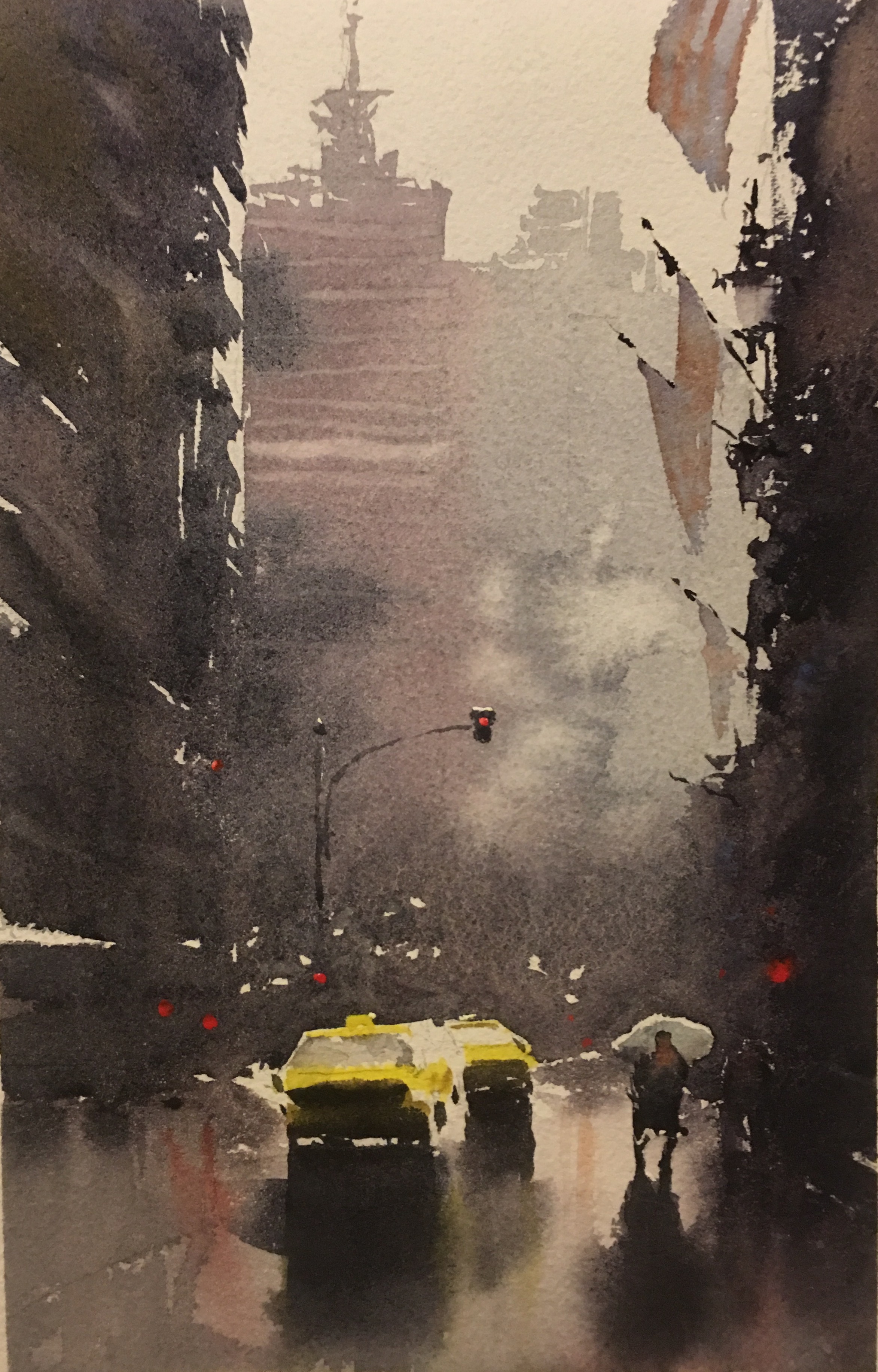 跟约瑟夫偶像学习水彩