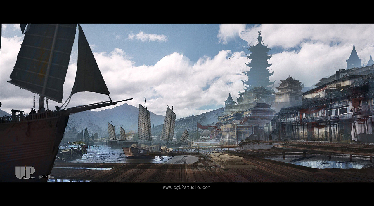 UP studio 2018影视概念设计班学生作品