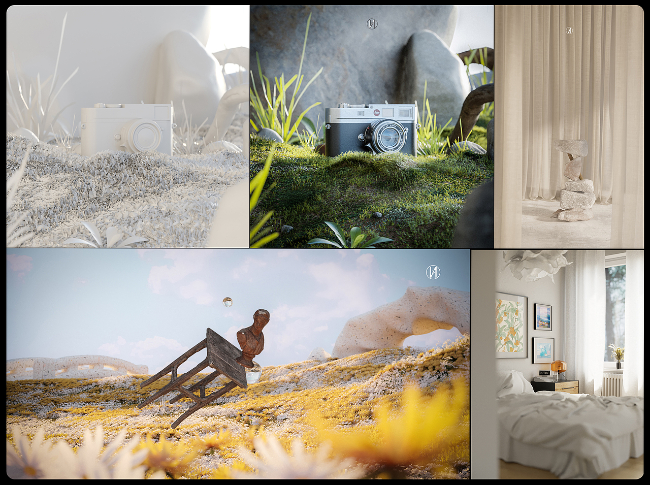 潦草总结一下学习一年三维渲染的练习作品（图ZMjg2OTU5OTQw） - 其他三维 - 站酷设计师南风NanFeenng原创素材 - 站酷ZCOOL