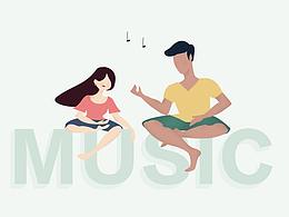 打卡04_动效练习music