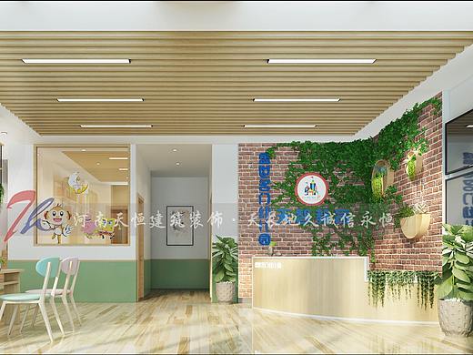 南阳幼儿园装修公司高端幼儿园设计中教室墙面用心布置