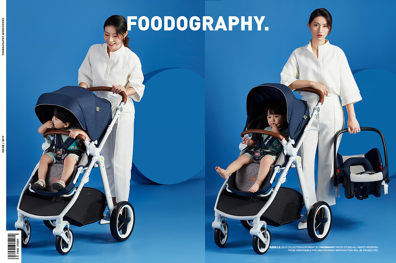 母婴产品摄影 | 酷豆丁婴儿推车 ✖ foodography