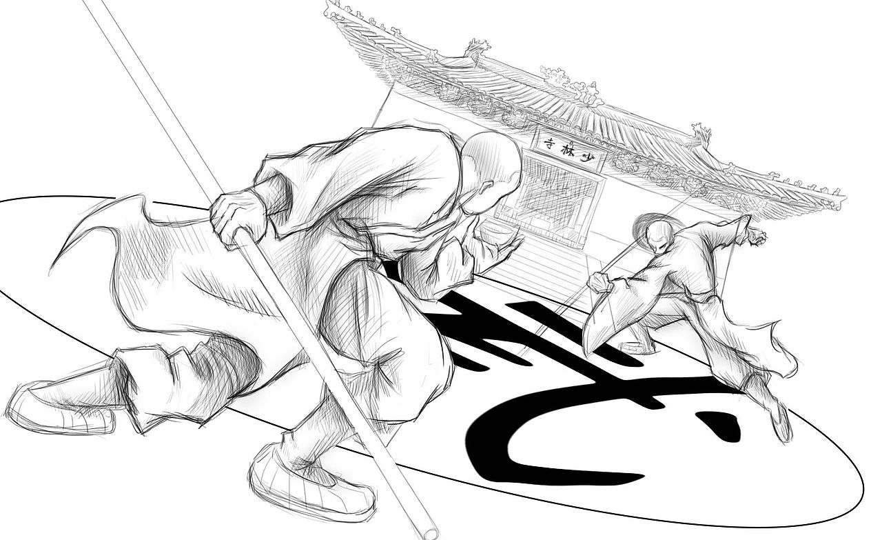 武侠风（图ZMjg2OTcxNDA4） - 创作习作 - 站酷设计师风山清林原创素材 - 站酷ZCOOL