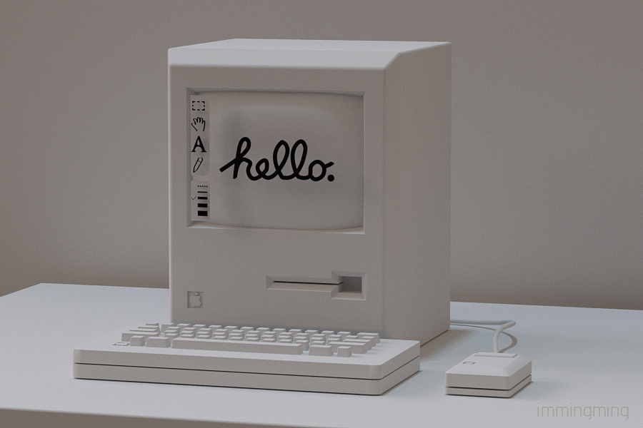 麦金塔 macintosh 128k