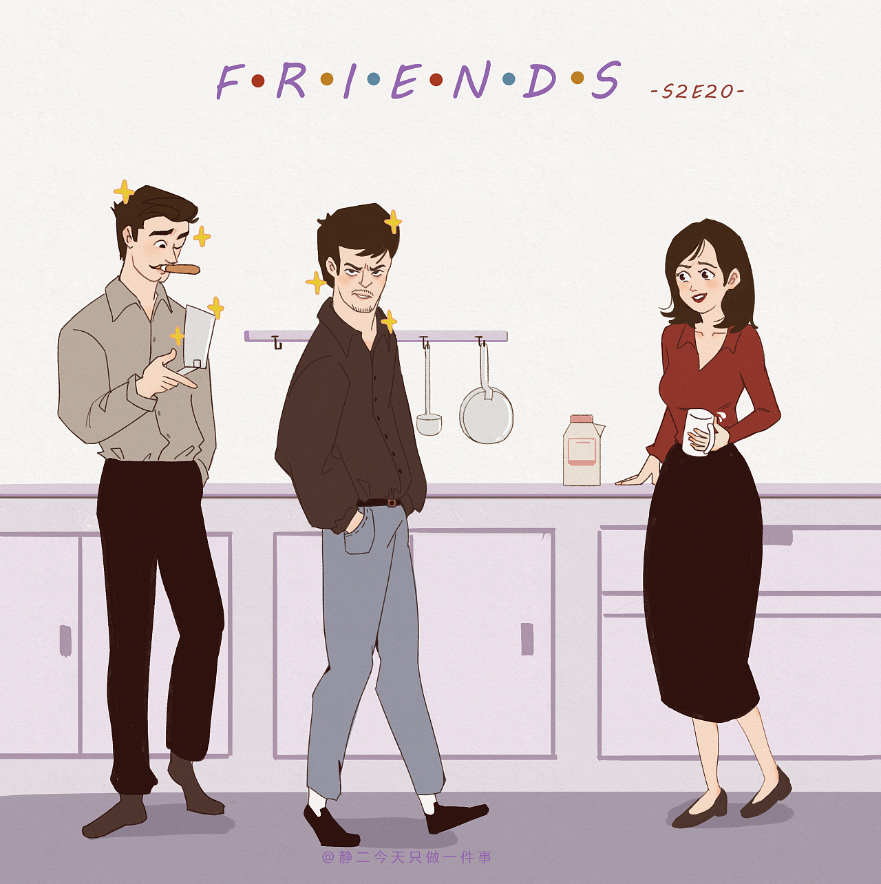 老友记一集一画(s2e16-s2e24)