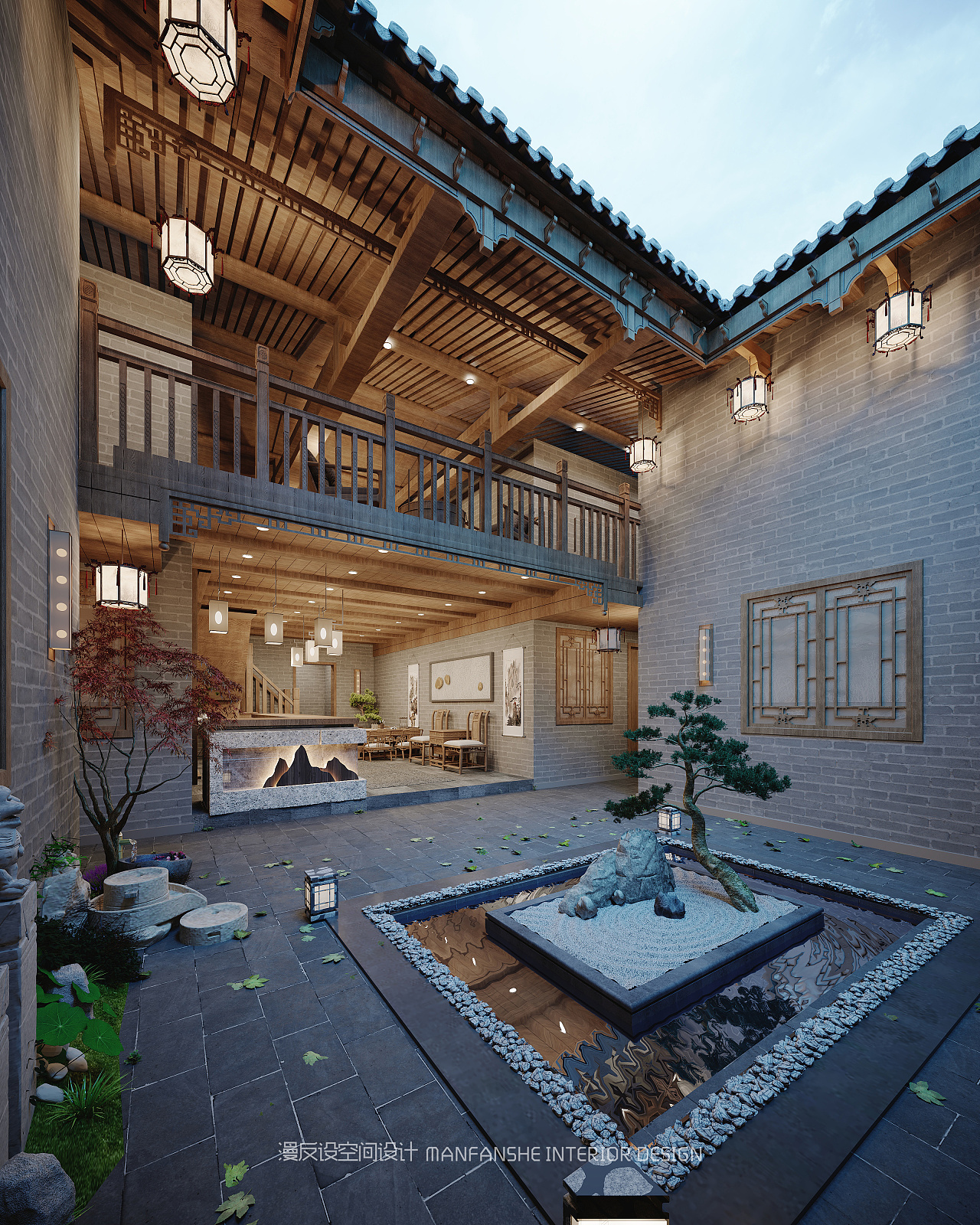 小民宿|空间|建筑设计|漫反设丨官方账号 - 原创作品 - 站酷 (zcool)