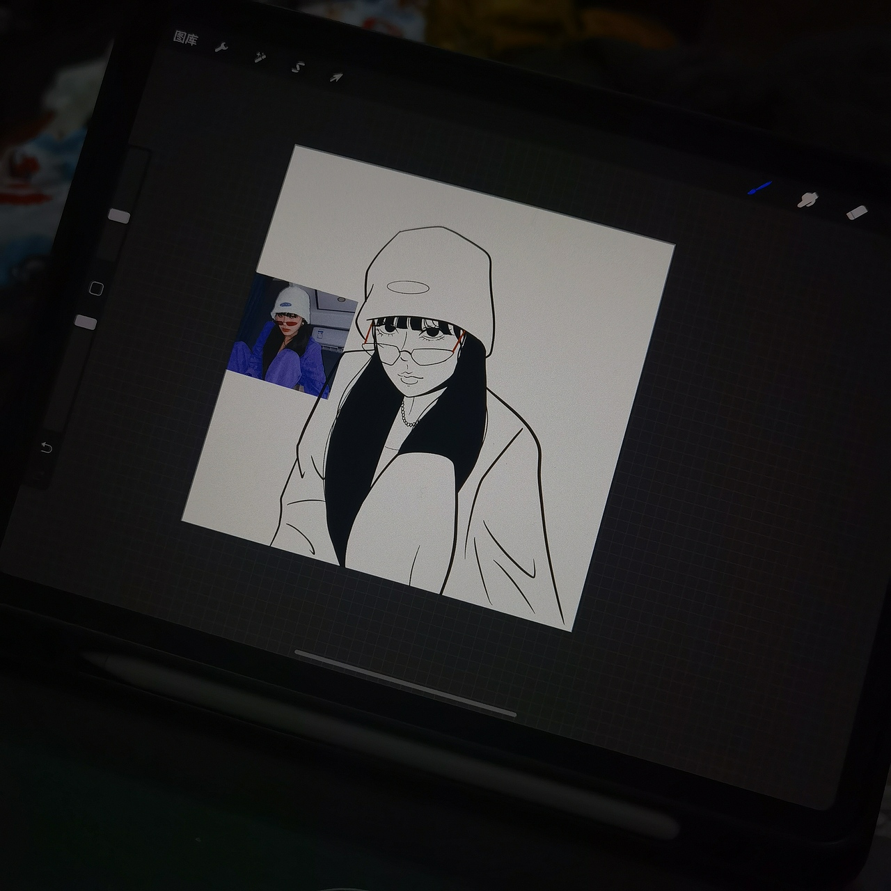 Procreate原创插画头像（图ZMjQzMDE2Mjky） - 创作习作 - 站酷设计师橘佑琴原创素材 - 站酷ZCOOL