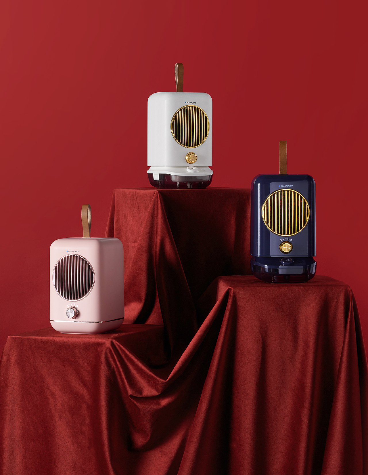 蓝宝桌面取暖器拍摄