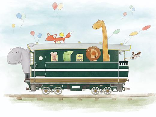 水彩儿插系列（个人主页-ZNTEyMTYwNDg=） - 儿童插画 - 站酷设计师忘吾原创素材 - 站酷ZCOOL