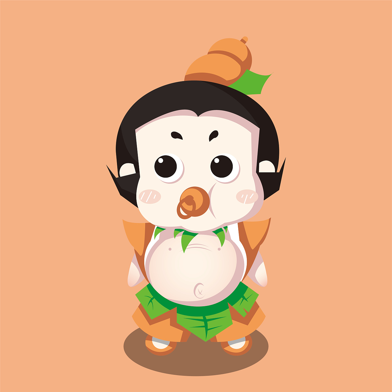 葫芦娃q版形象设计