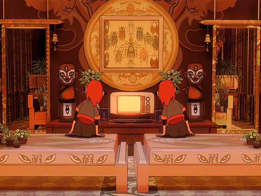 个人动画短片《梦》