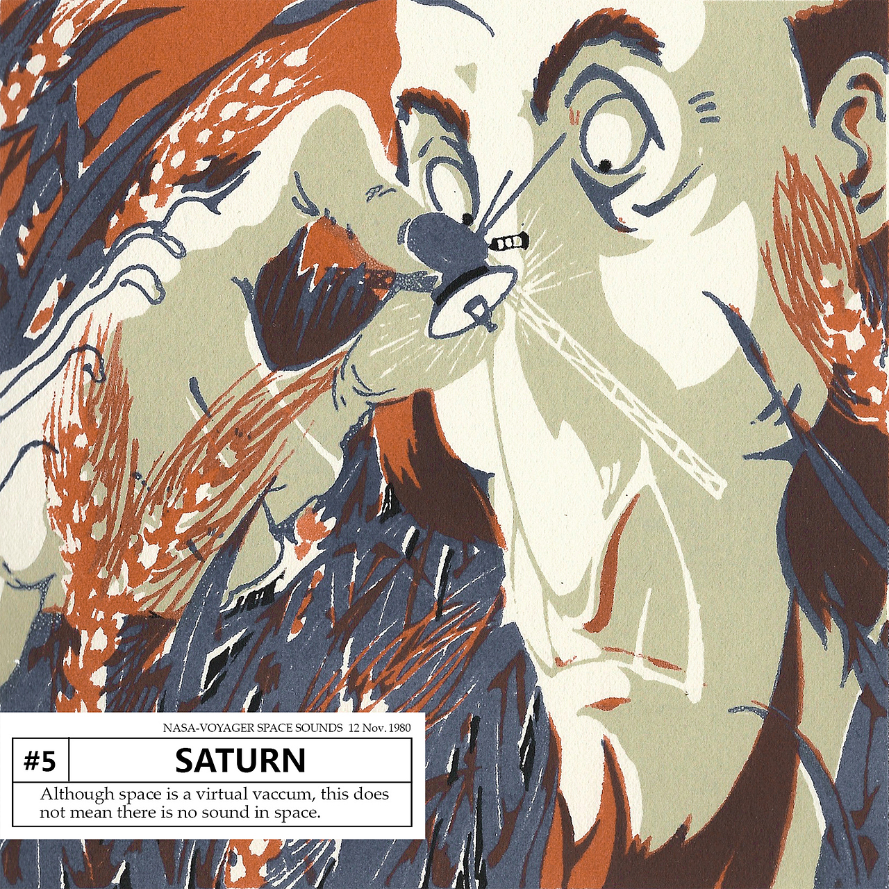 NASA VOYAGER SPACE SOUNDS（图ZMTQ5ODE3NTky） - 商业插画 - 站酷设计师王雪曈Tong原创素材 - 站酷ZCOOL