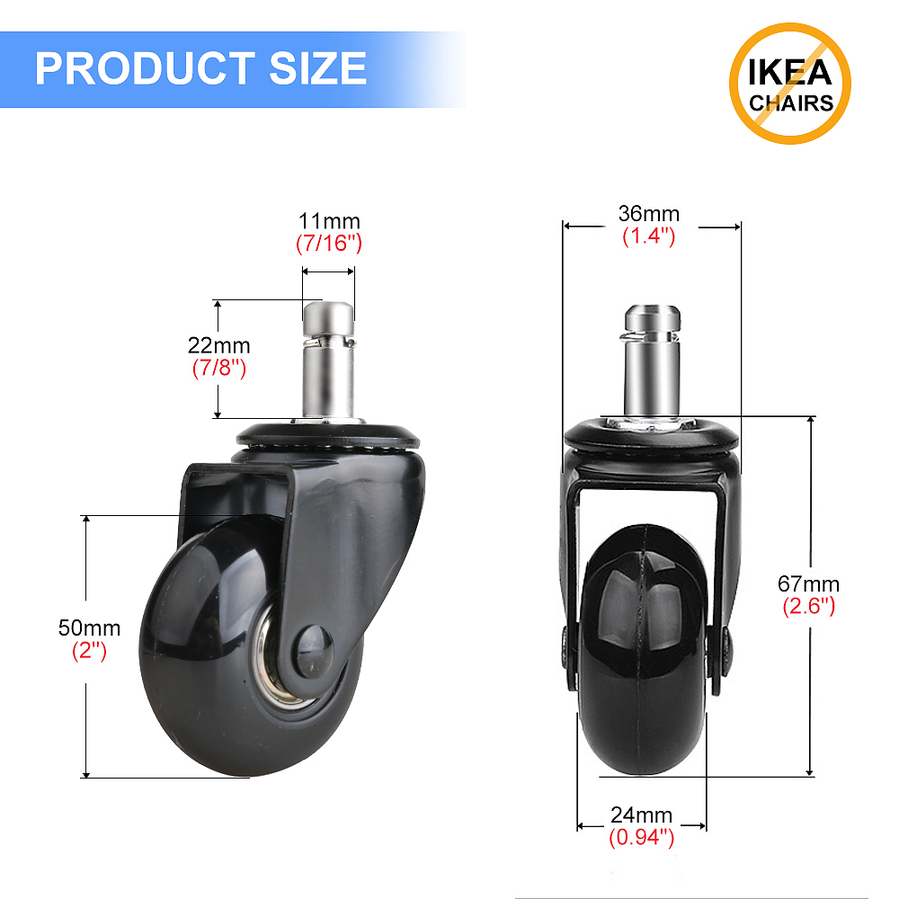 2寸办公椅轮子 | 亚马逊（图ZMjM0MDE3Njcy） - 电商 - 站酷设计师娴子设计原创素材 - 站酷ZCOOL