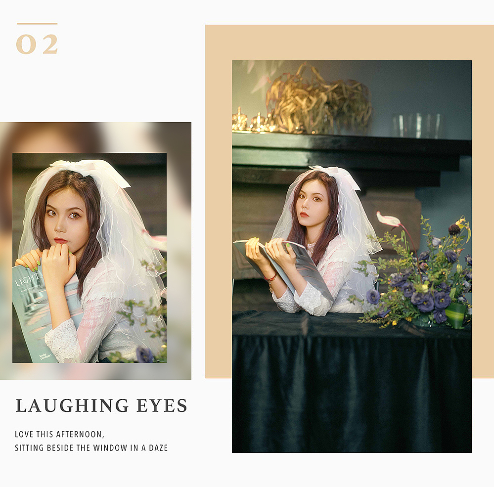 情愫复古胶片轻婚纱