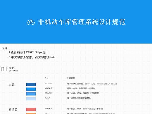后台管理界面网页设计规范