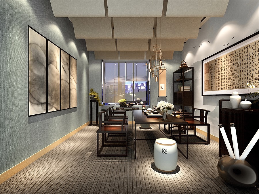 会客茶室装修空间设计