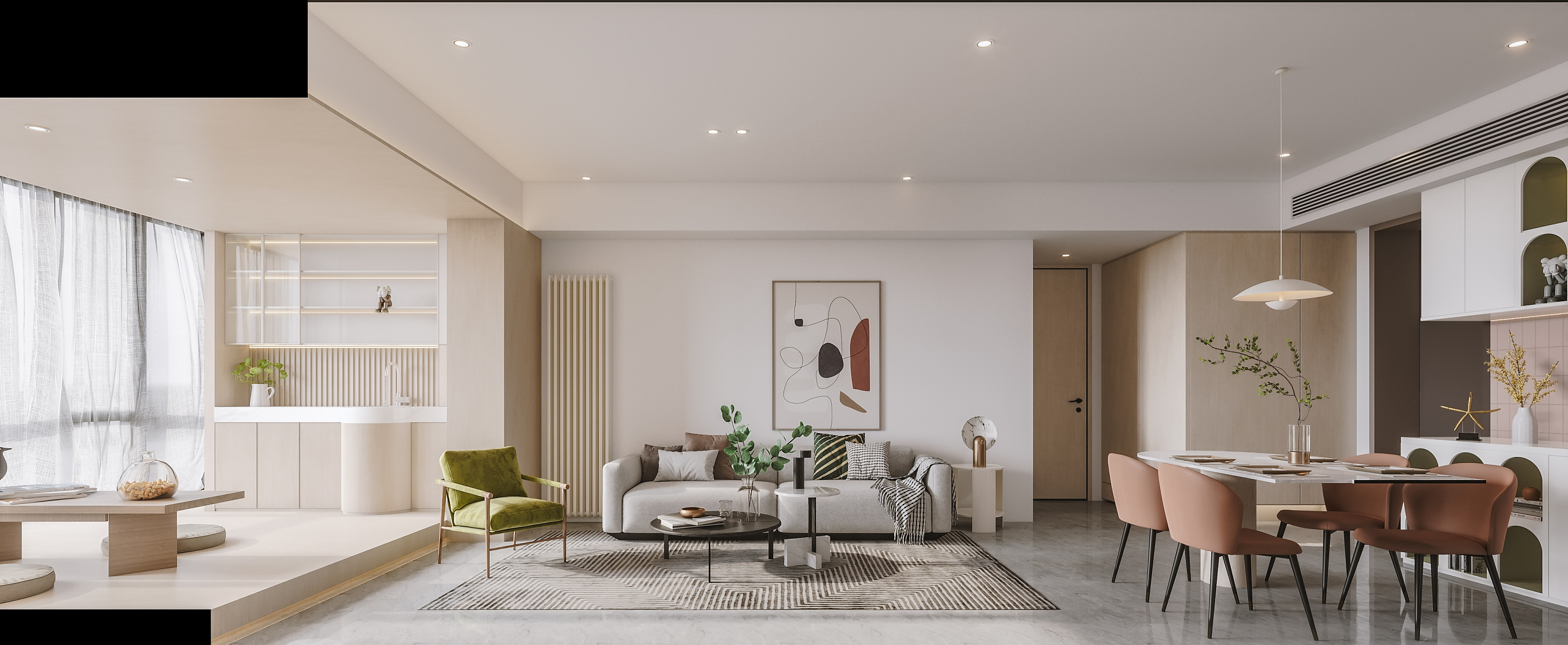 现代|空间|家装设计|泓图视觉htdesign - 原创作品 - 站酷 (zcool)