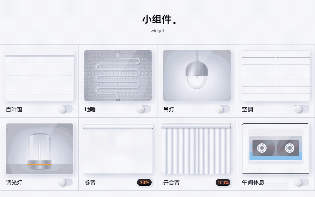 Nucleus - AIOT面板主题设计