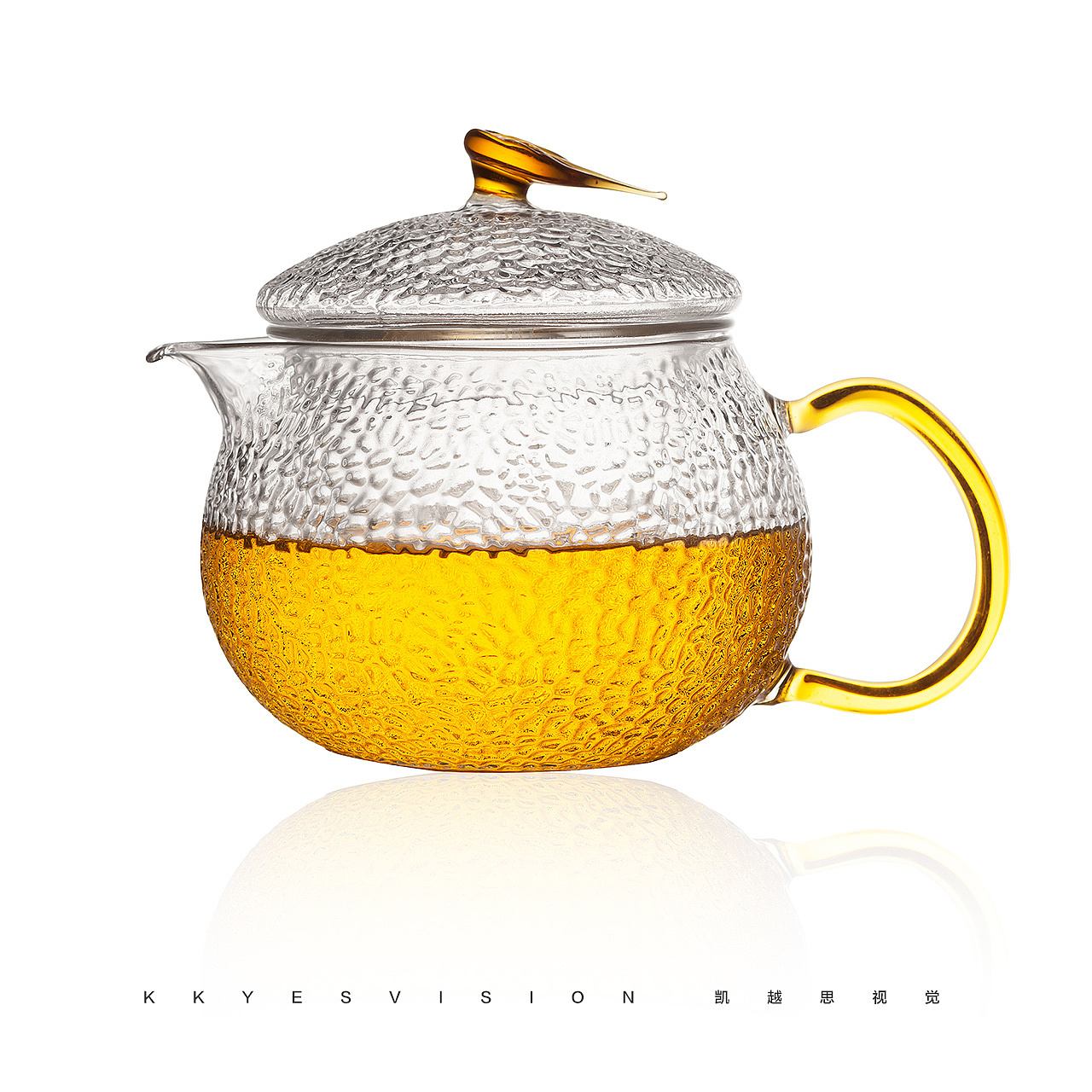 玻璃茶壶 茶杯 龙鳞纹茶具 静物拍摄 南京商业产品摄影