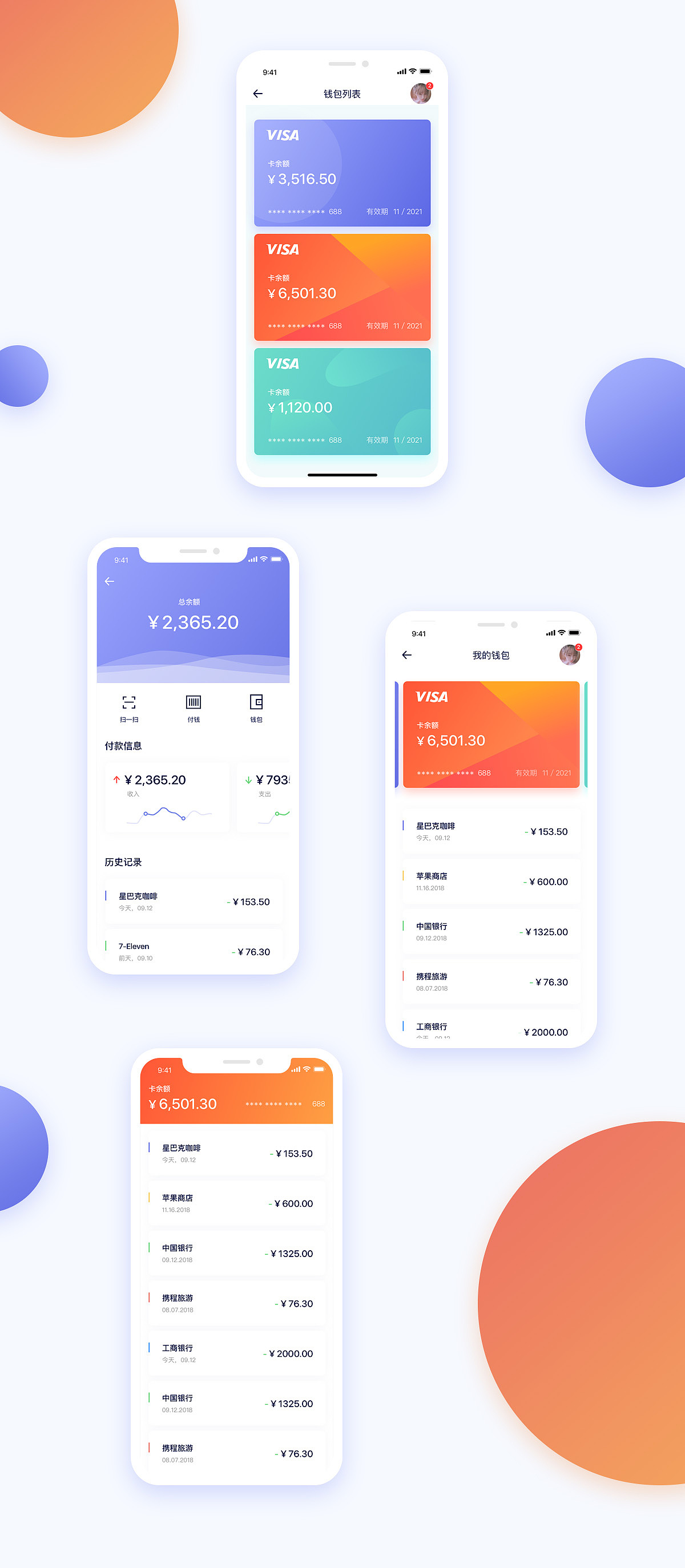 sketch练习钱包主题（图ZMTE2NTgxOTYw） - APP界面 - 站酷设计师有点沧桑原创素材 - 站酷ZCOOL