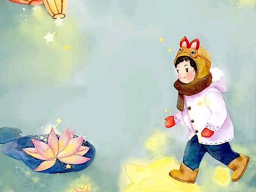 元宵节插画