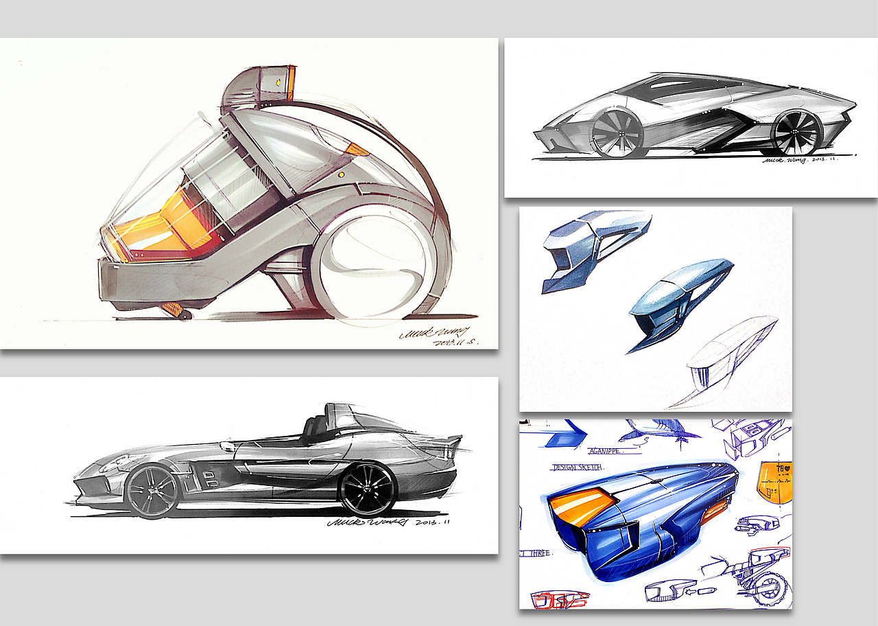 工业手绘（图ZNTI3NDY0OTI=） - 创作习作 - 站酷设计师穆克原创素材 - 站酷ZCOOL