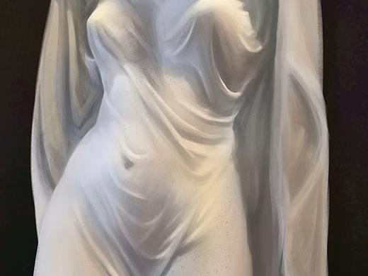 厚涂-石膏练习人体