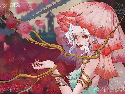 【skullpanda】血色玫瑰--善良、美丽是原罪吗?