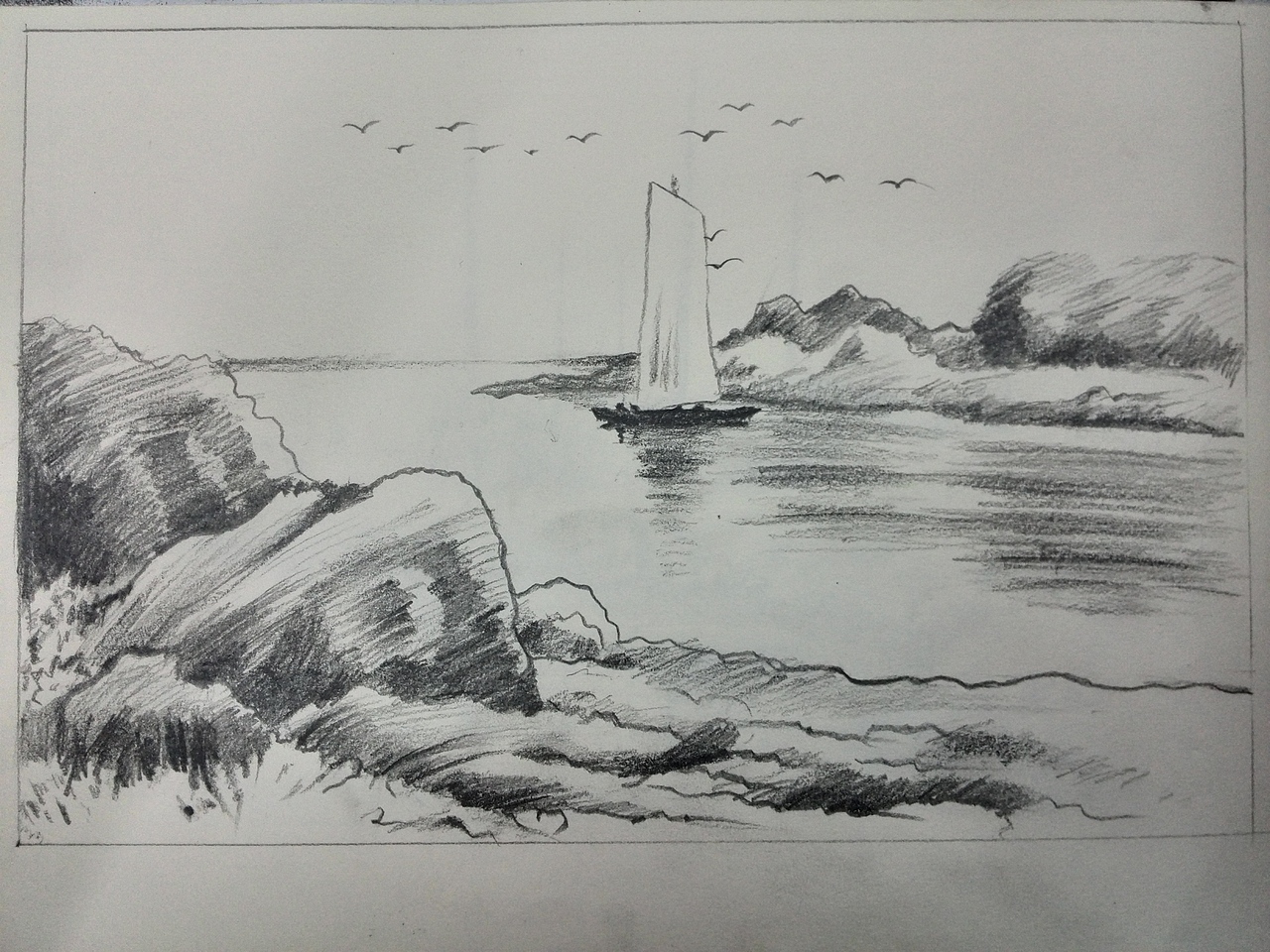 临摹速写 素描（图ZMTE1MDA0MDUy） - 绘画 - 站酷设计师妖尾April原创素材 - 站酷ZCOOL