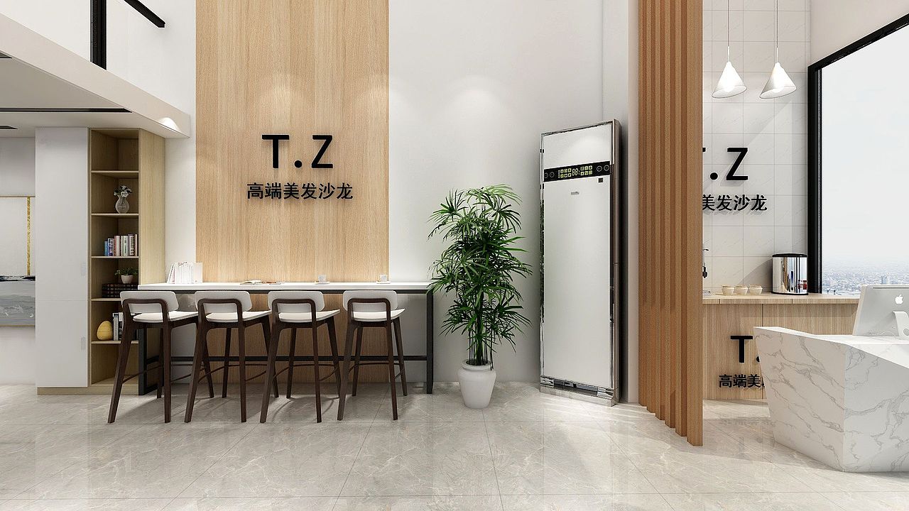 T.Z理发沙龙（图ZMTQ0ODA2Nzky） - 家装设计 - 站酷设计师丹尼斯火星原创素材 - 站酷ZCOOL