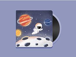 閑時的插畫作品