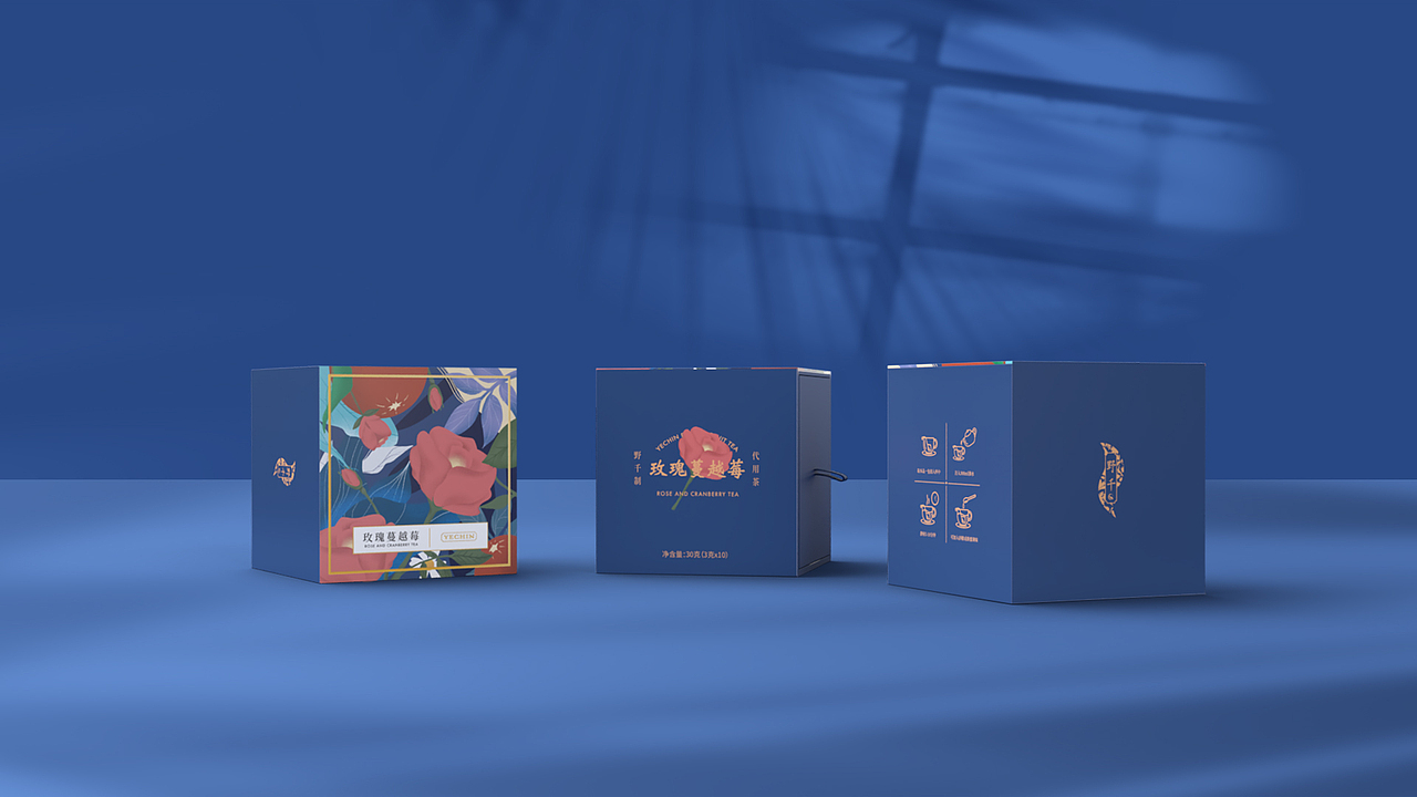 野千/花茶包装设计