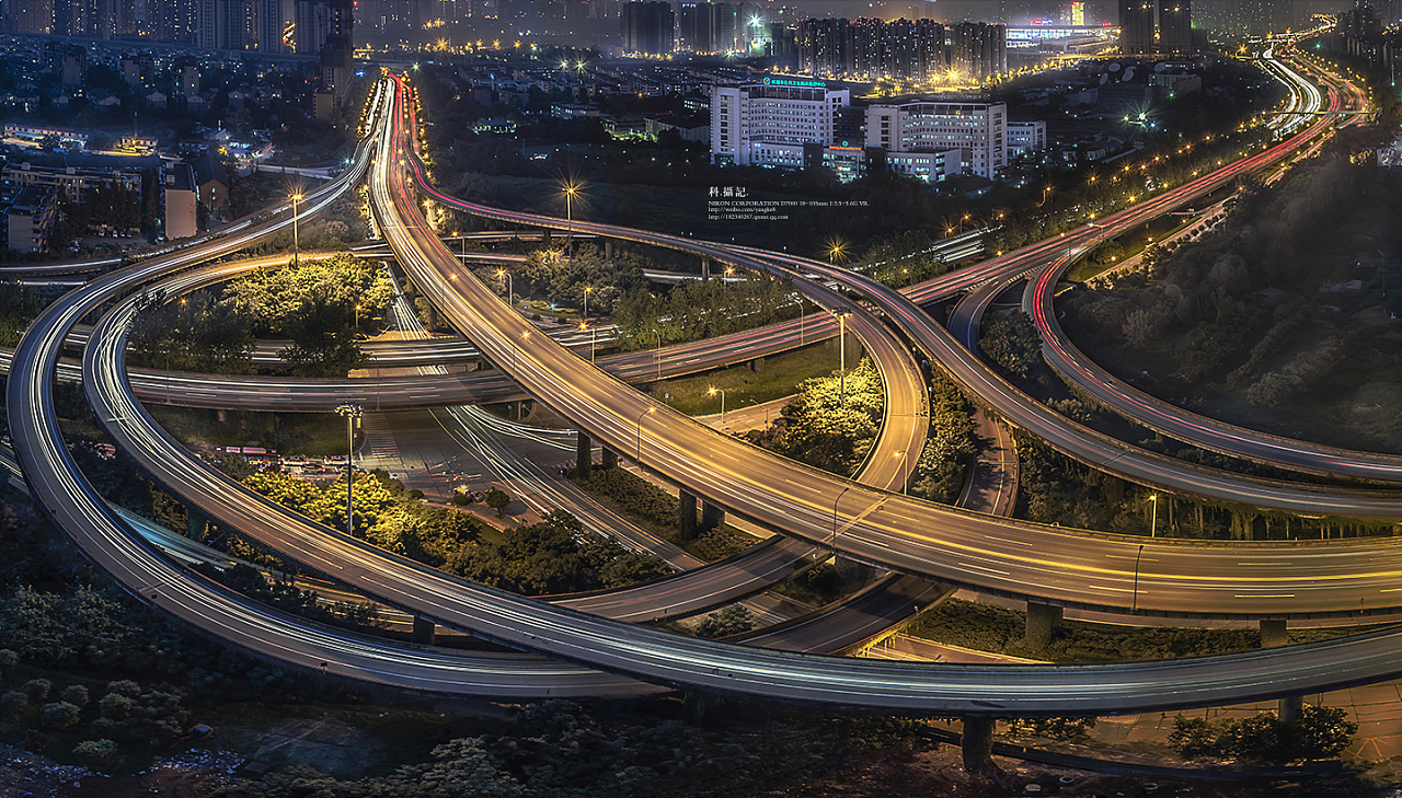 桥也 收藏 双铁交错 | 犀浦镇带来的快感. 收藏 草金立交