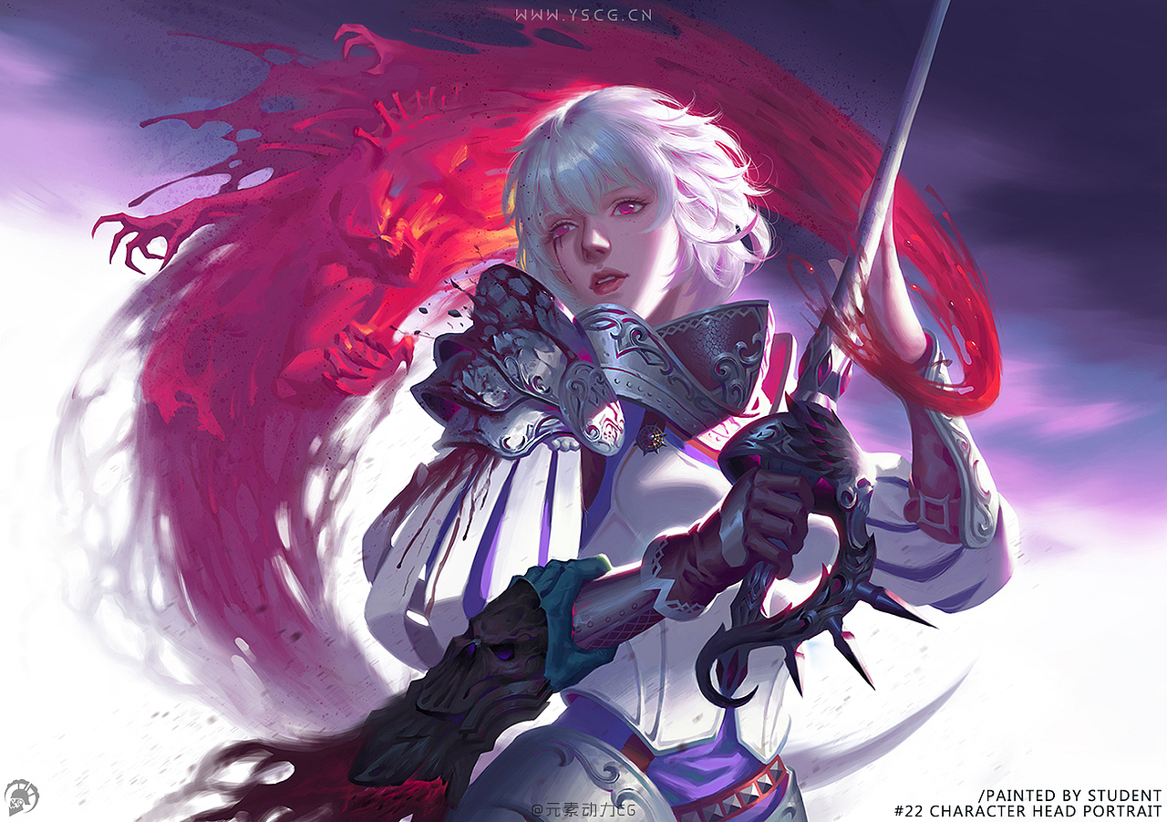 元素动力 | 22期在读学员作业「角色头像」