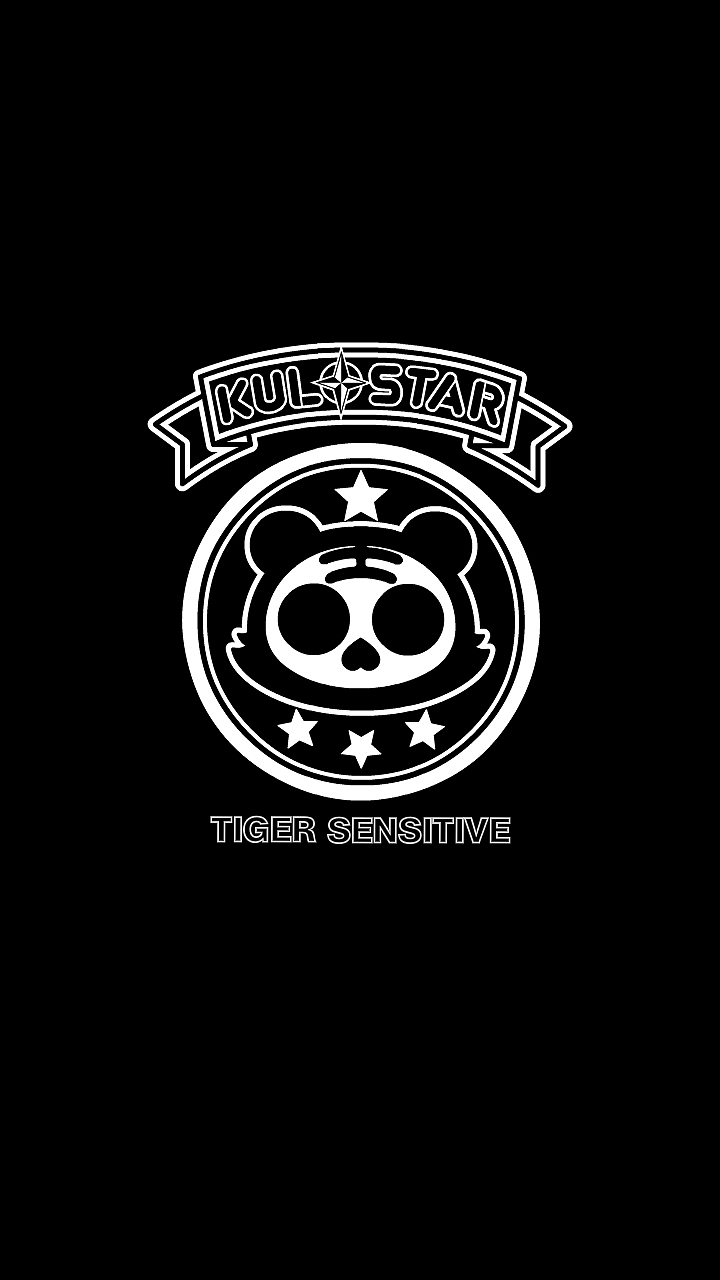 HI BLACK EYE (KULO STAR)十二生肖之寅虎纯黑手机壁纸（图ZMjYyNDMyODky） - 商业插画 - 站酷设计师Z42750135原创素材 - 站酷ZCOOL