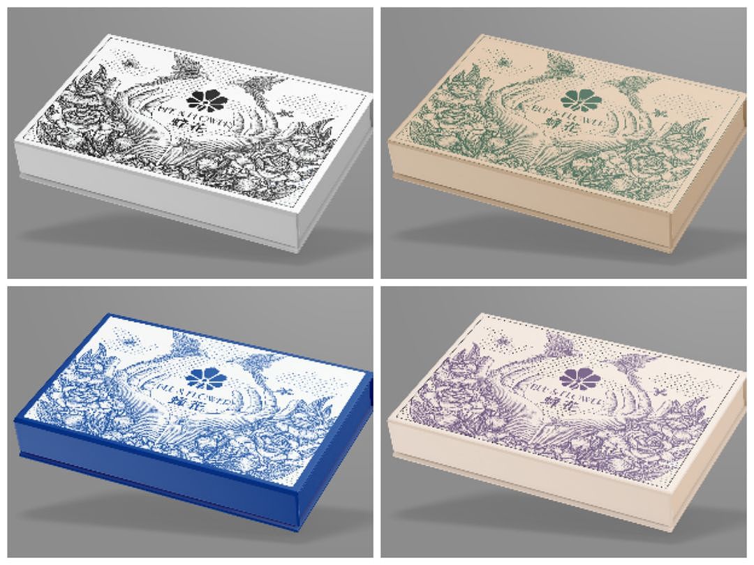 蜂花情人节礼盒限定（图ZMzQwNDk3NTY4） - 商业插画 - 站酷设计师Camellia_9786原创素材 - 站酷ZCOOL