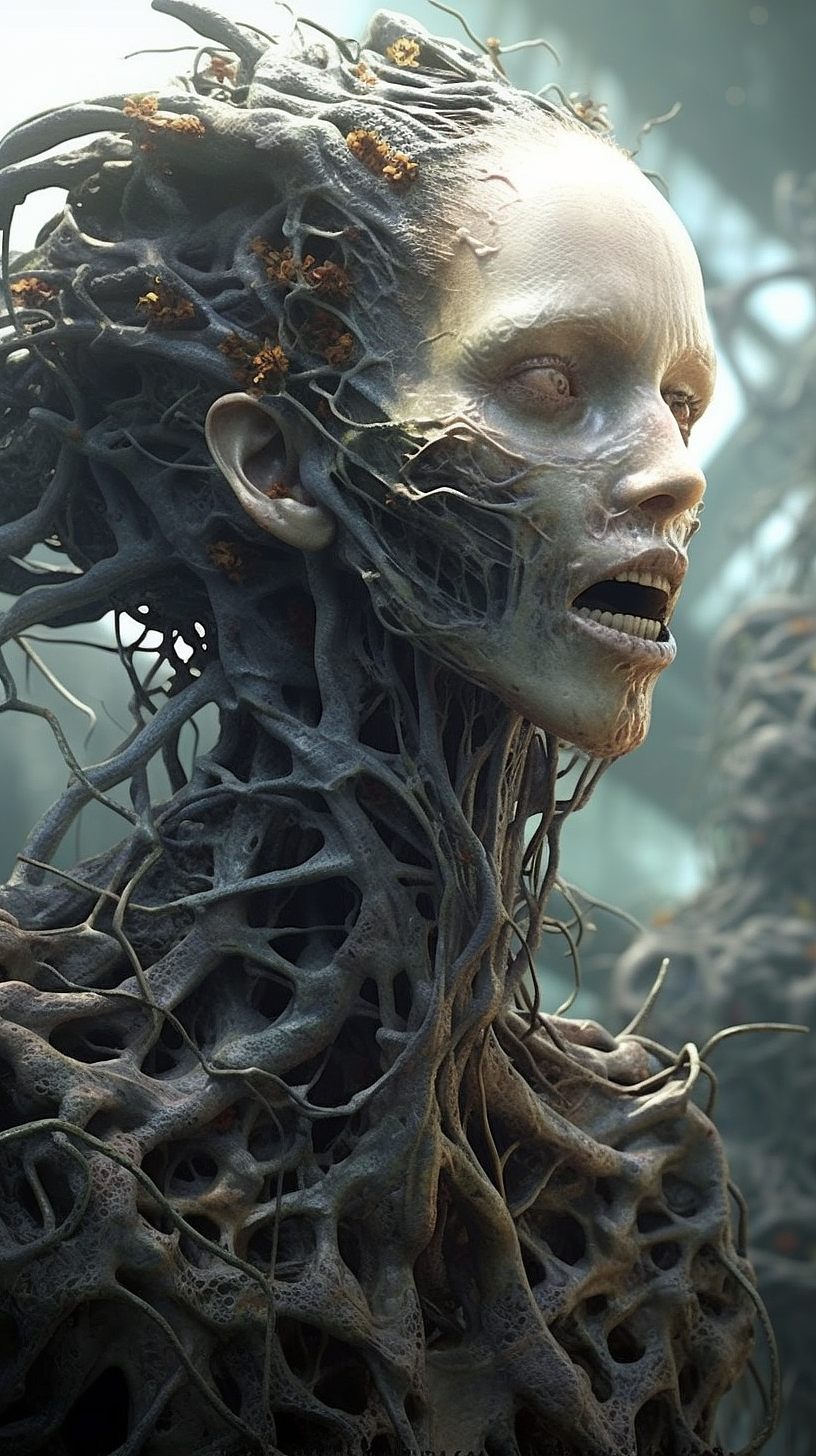 Ai丧尸（图ZMzQyOTQwMTIw） - AI作品 - 站酷设计师Cathy欣欣原创素材 - 站酷ZCOOL