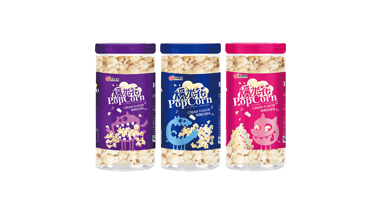 达度文化创意团队-宁波草湖食品-爆米花包装（图ZNDY0MTA5OTI=） - 包装 - 站酷设计师悟设原创素材 - 站酷ZCOOL