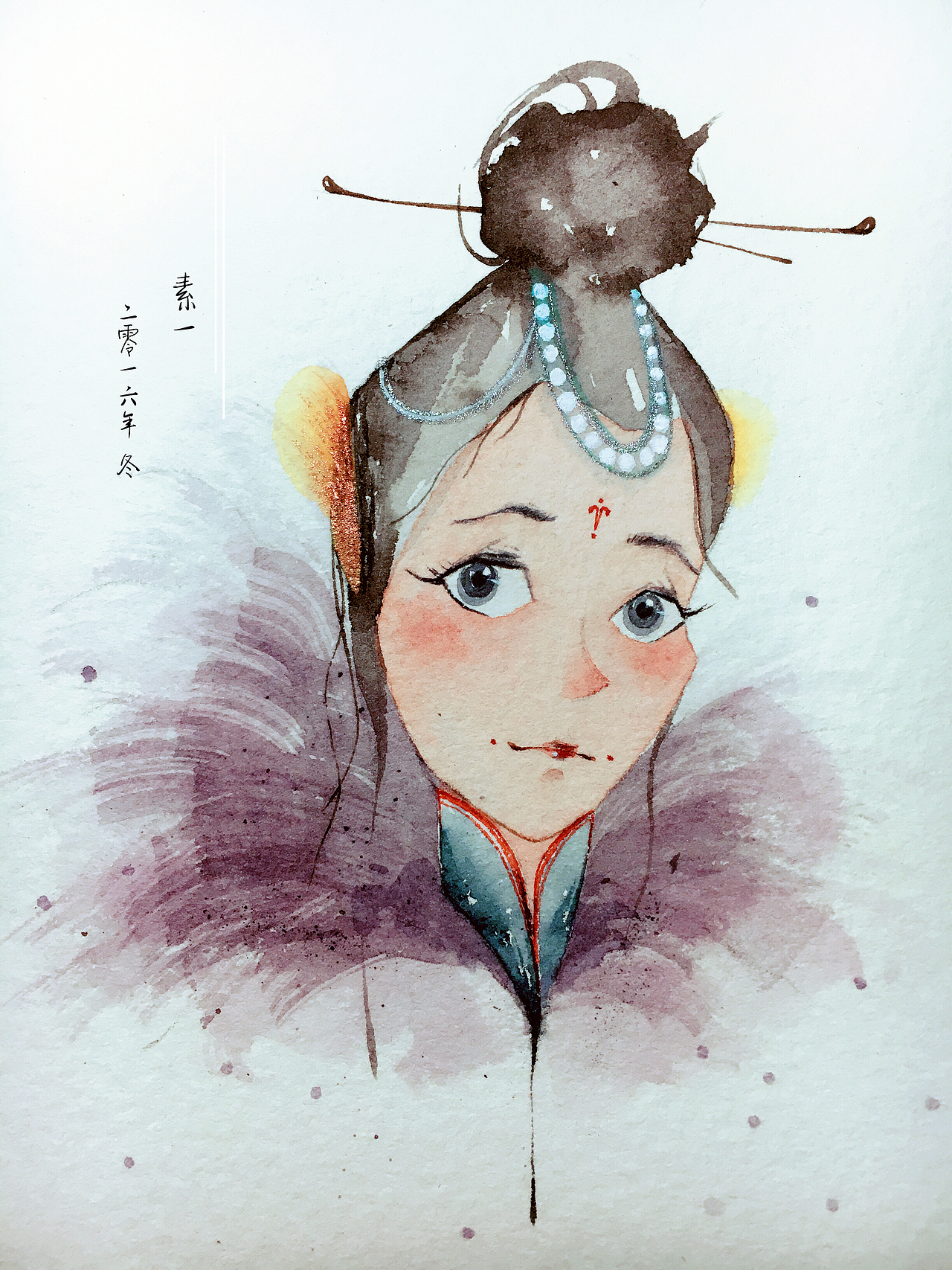 人物插画（图ZNjgyNDgyODA=） - 创作习作 - 站酷设计师素一Nana原创素材 - 站酷ZCOOL