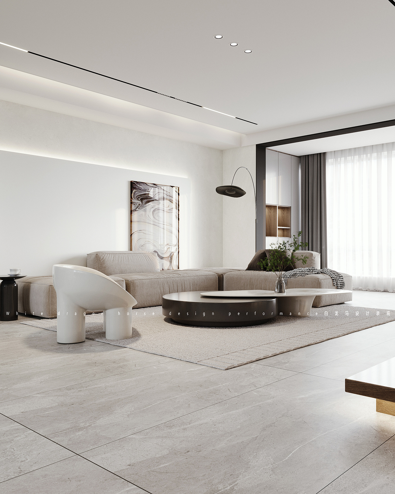 现代/极简|空间|家装设计|骑着兔子追导弹 - 原创作品 - 站酷 (zcool)