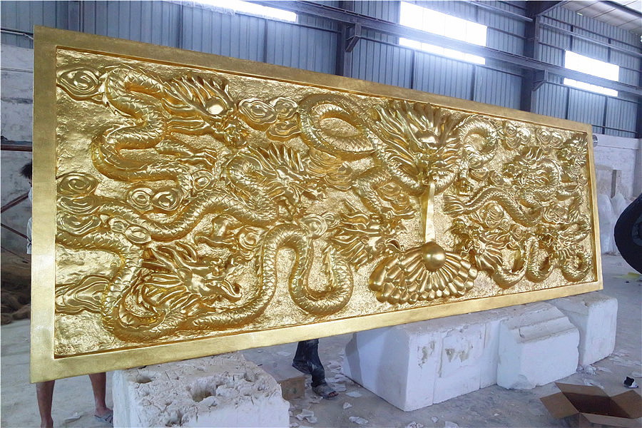 浮雕锻铜玻璃钢定制仿铜砂岩树脂户外校园人物文化墙