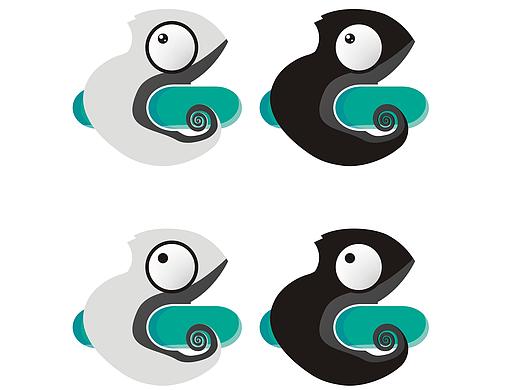 变色龙logo