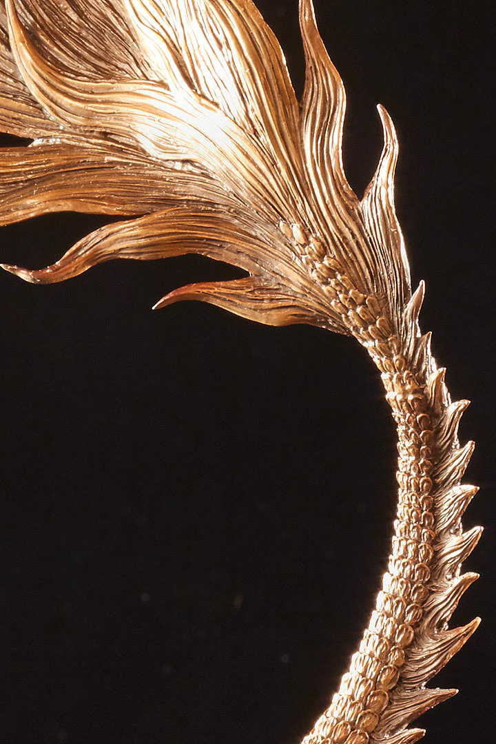 台湾原型师PKking《九天衡》系列——东宫青龙 铜雕